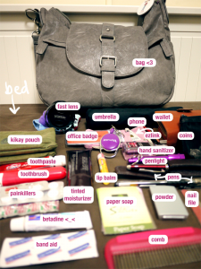 What's in my bag (April 2011)