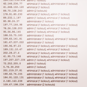 Brute force attacks against my self-hosted WordPress install