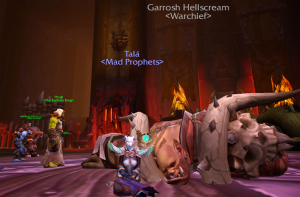 A Garrosh Hellscream kill