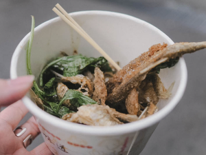 Deep fried gila fish in Itathao