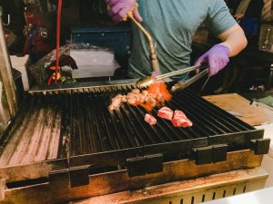 Torched beef from Ningxia Night Market