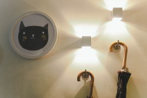 Cute cat-themed decor